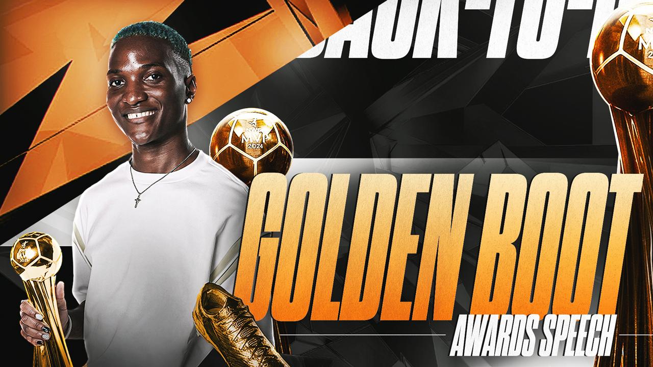 Victory+ - 2025 NWSL Golden Boot Speech