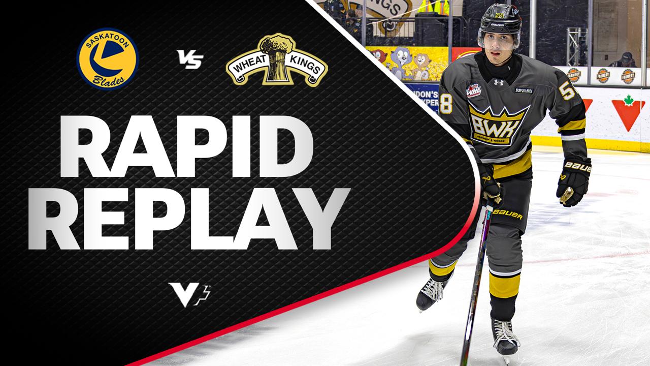 Victory+ - Rapid Replay: Saskatoon at Brandon 12/03
