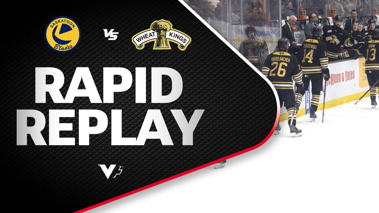 Victory+ - Rapid Replay: Saskatoon at Brandon 02/16