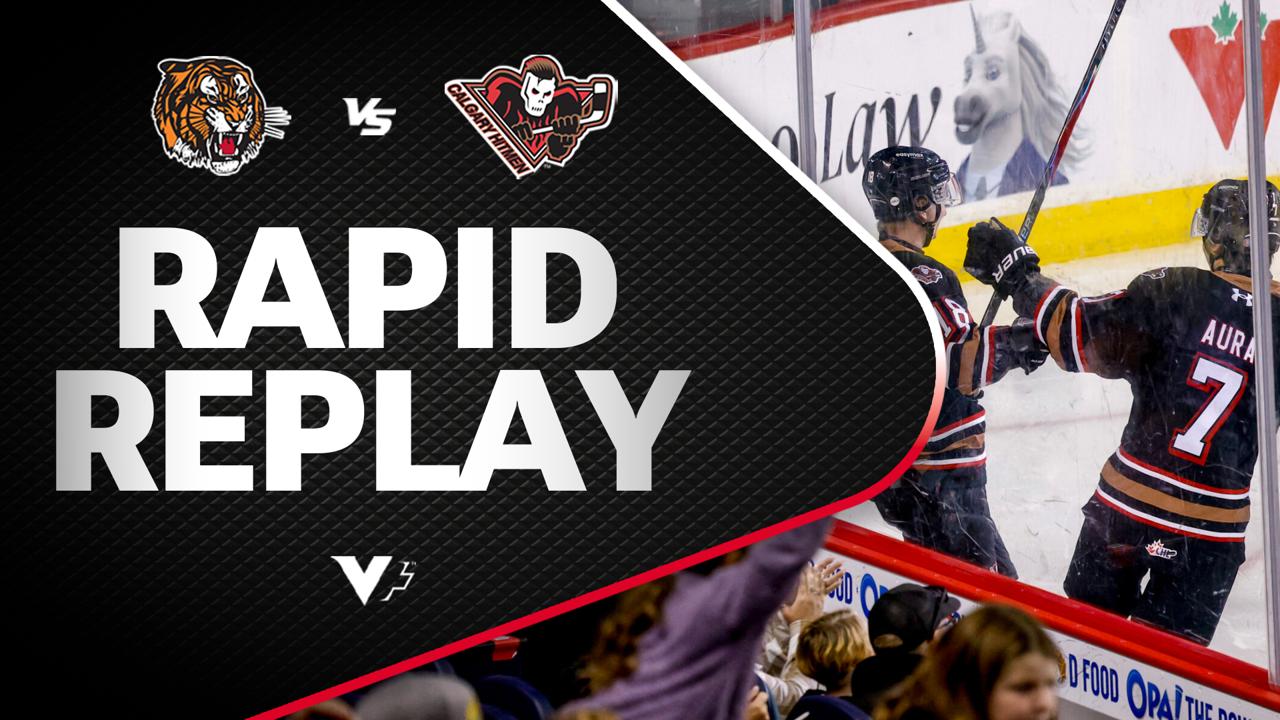 Victory+ - Rapid Replay: Medicine Hat at Calgary 10/10