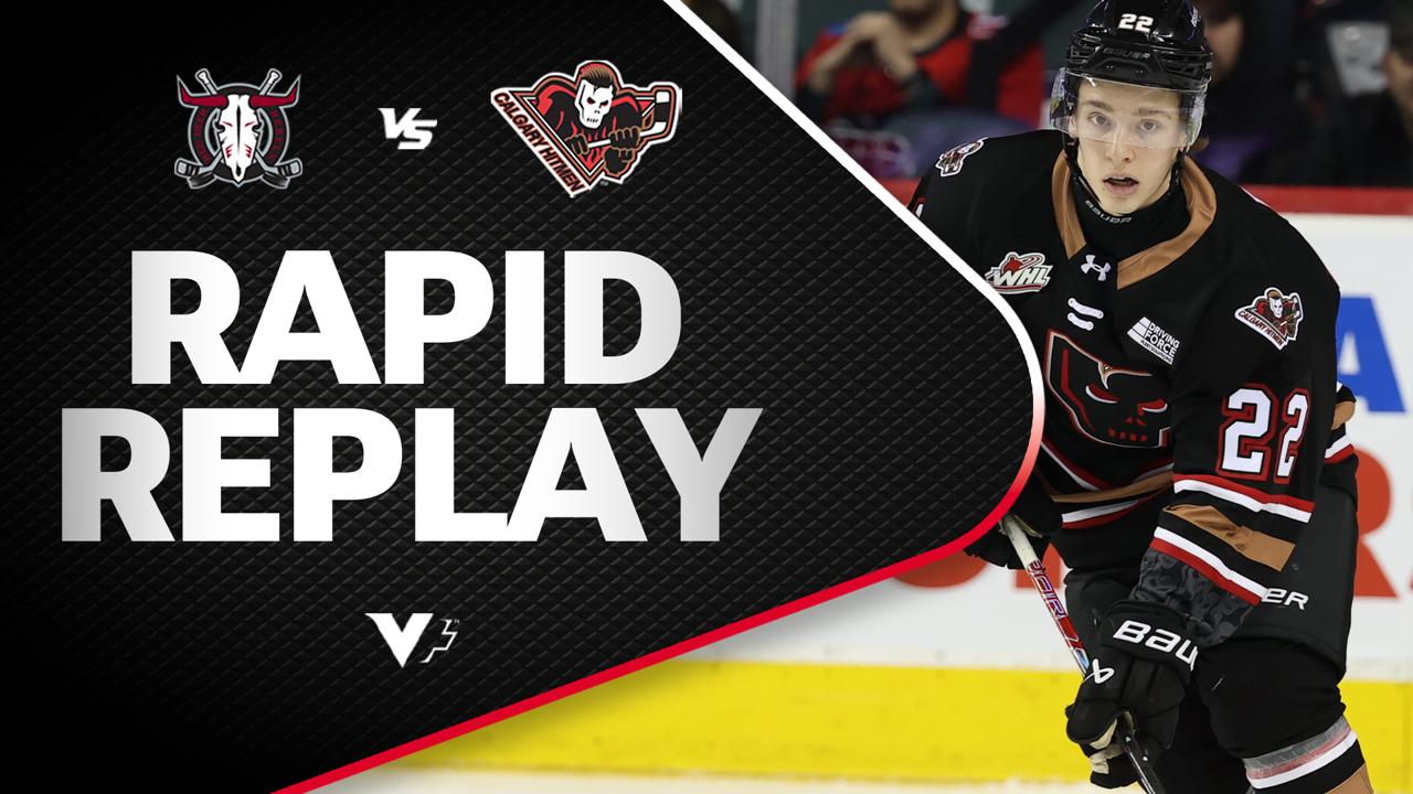 Victory+ - Rapid Replay: Red Deer at Calgary 11/30