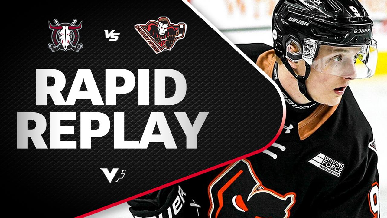 Victory+ - Rapid Replay: Red Deer at Calgary 12/12