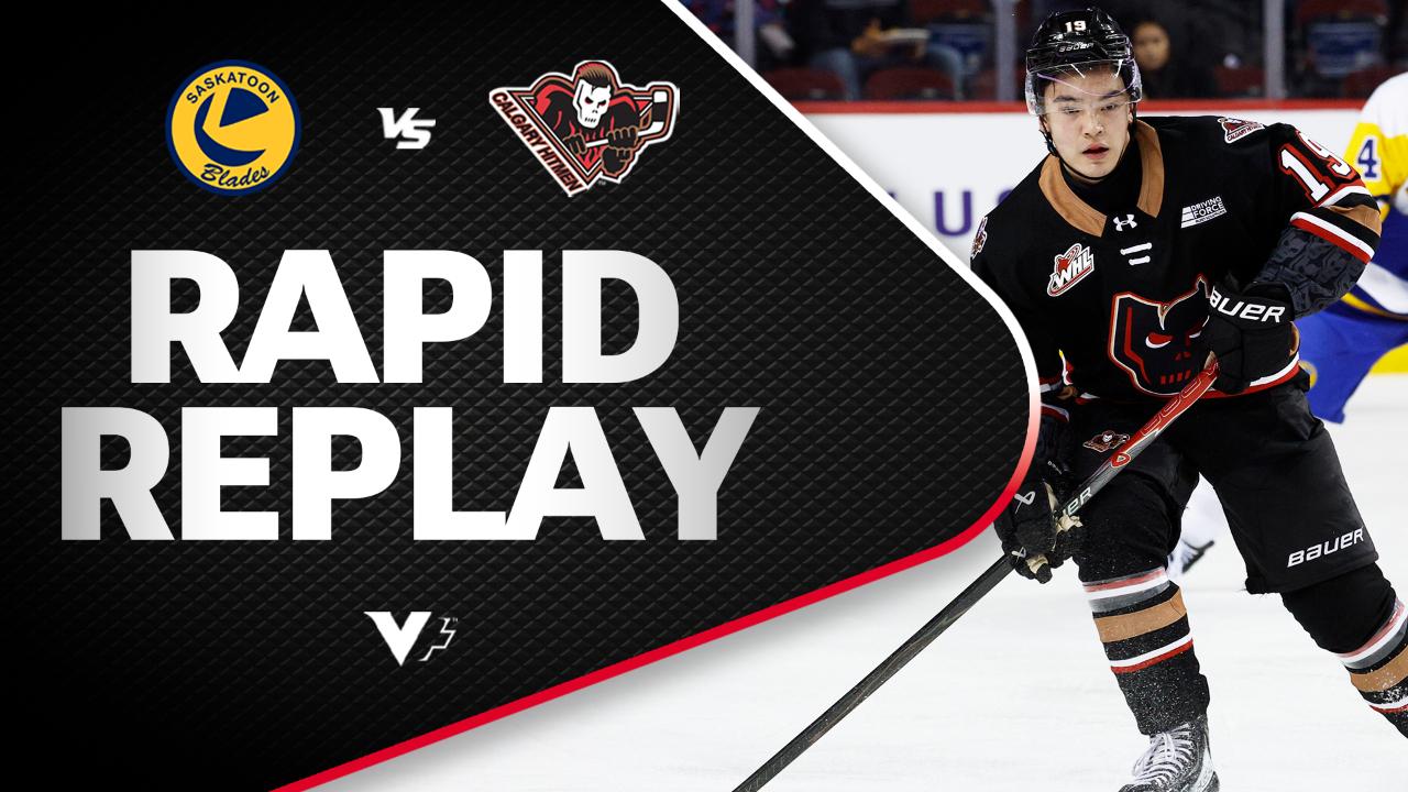 Victory+ - Rapid Replay: Saskatoon at Calgary 02/21