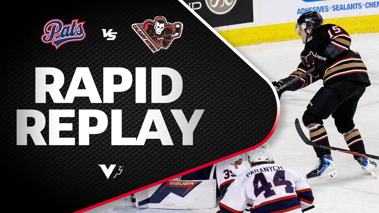 Victory+ - Rapid Replay: Regina at Calgary 03/08