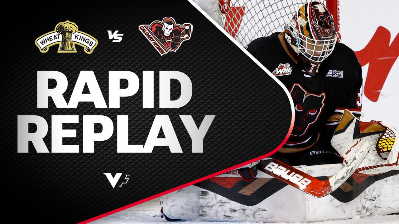 Victory+ - Rapid Replay: Brandon at Calgary 03/27