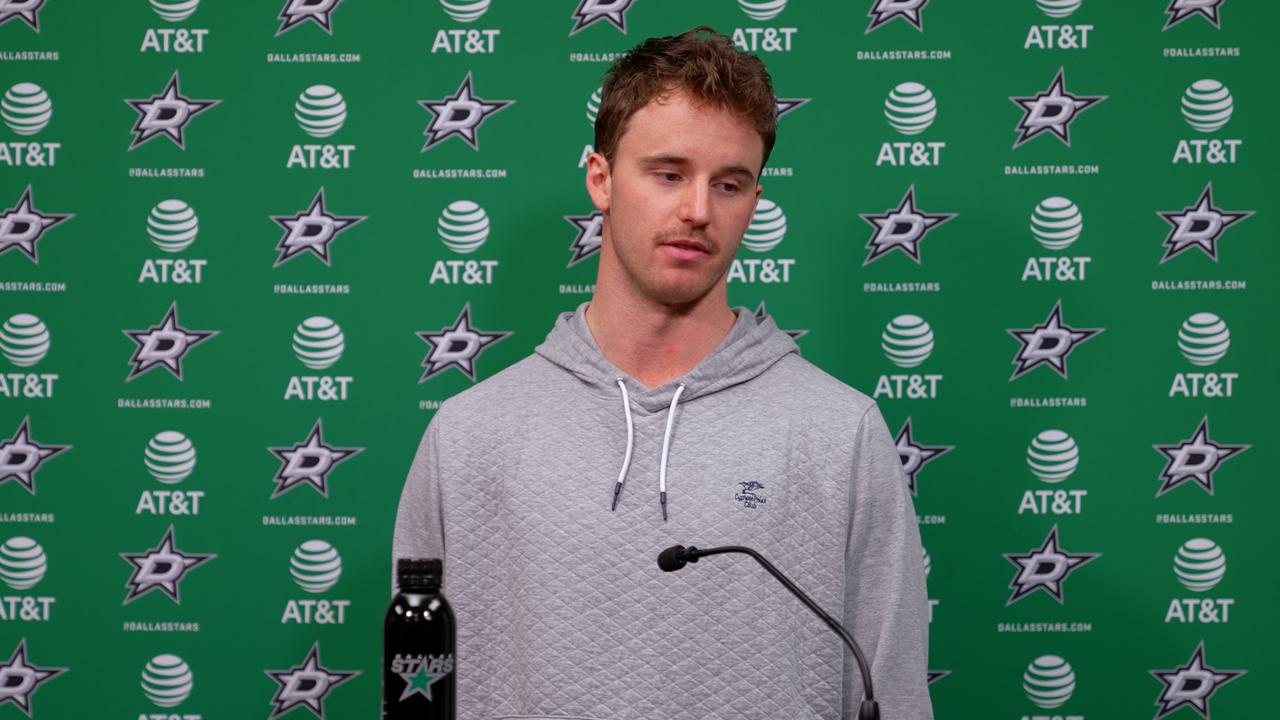 Victory+ - Jake Oettinger End Of Season Press Conference