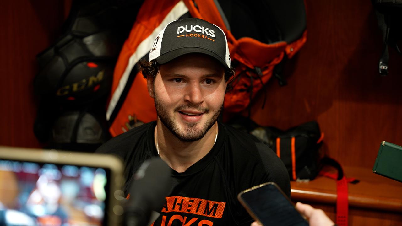 Victory+ - Ducks Preseason Morning Skate: Mason McTavish