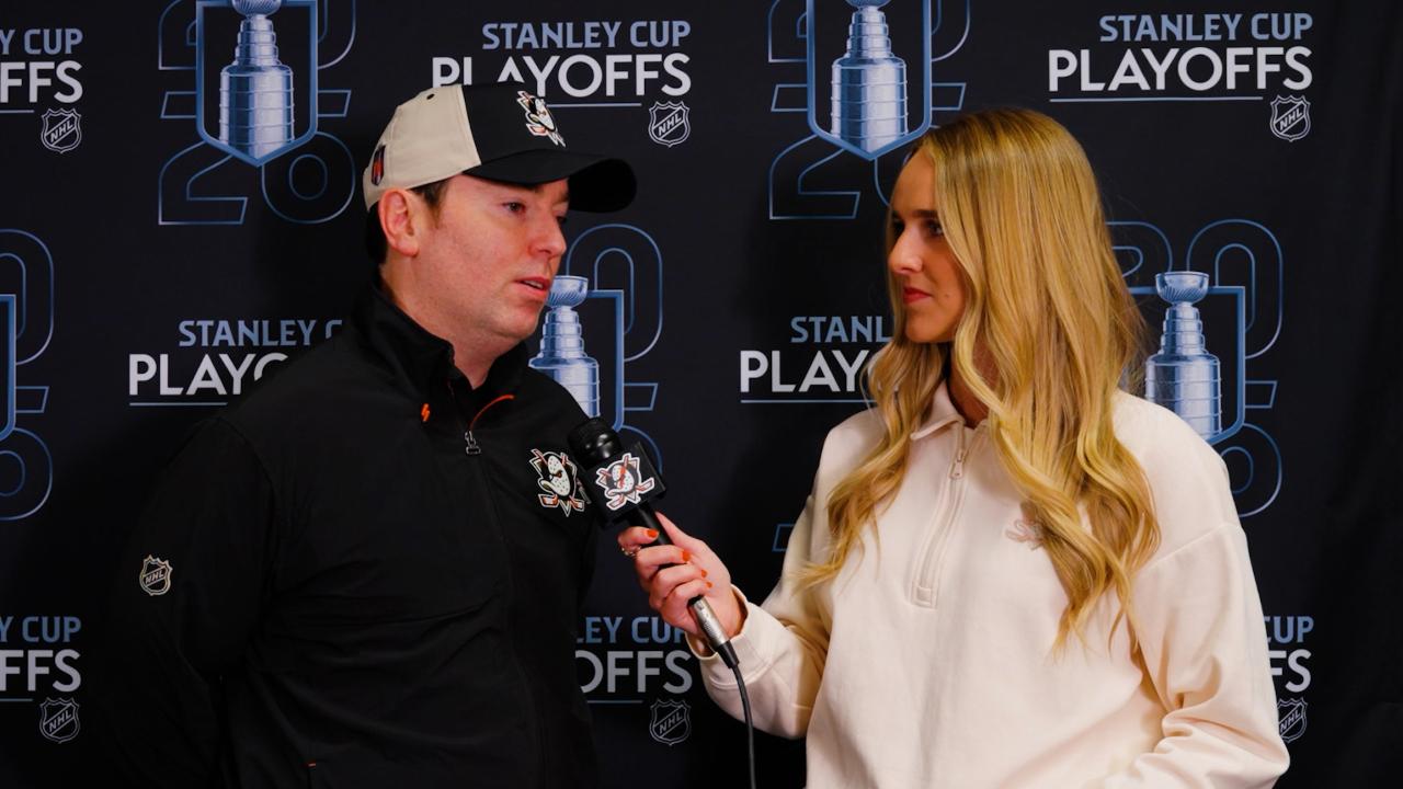 Victory+ - Ducks Morning Skate: Jay Woodcroft