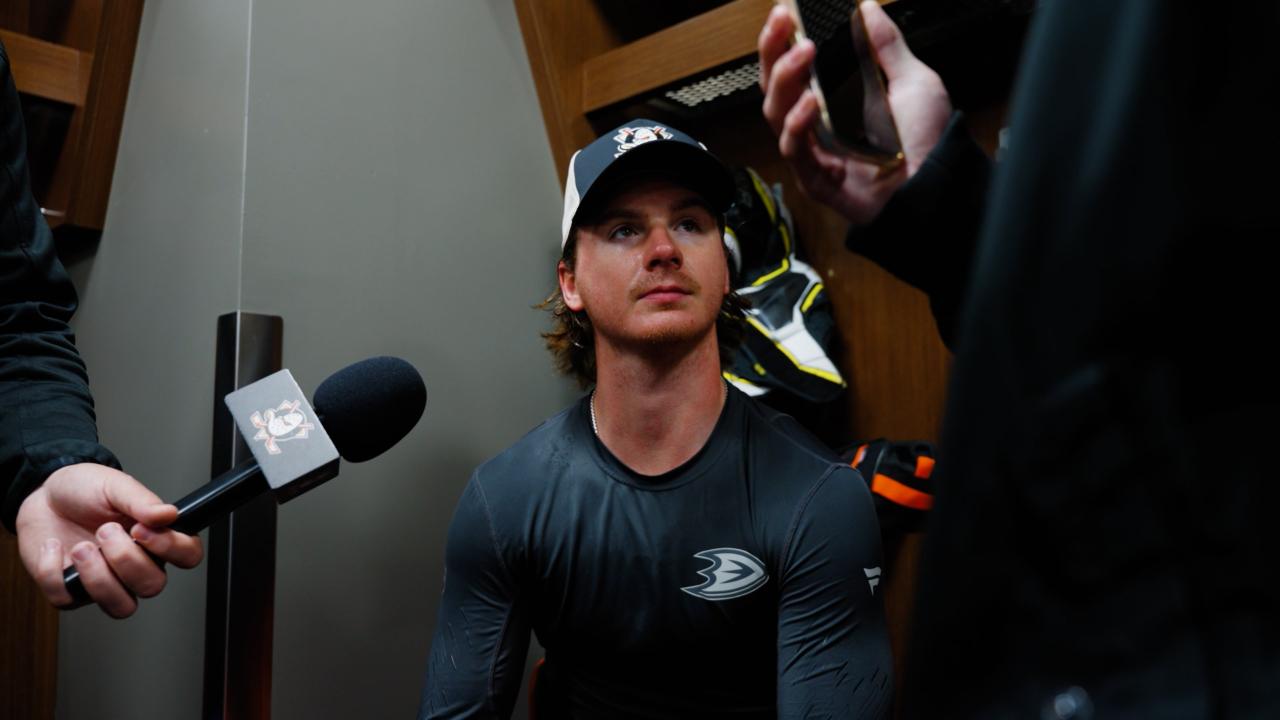 Victory+ - Ducks Morning Skate: Drew Helleson