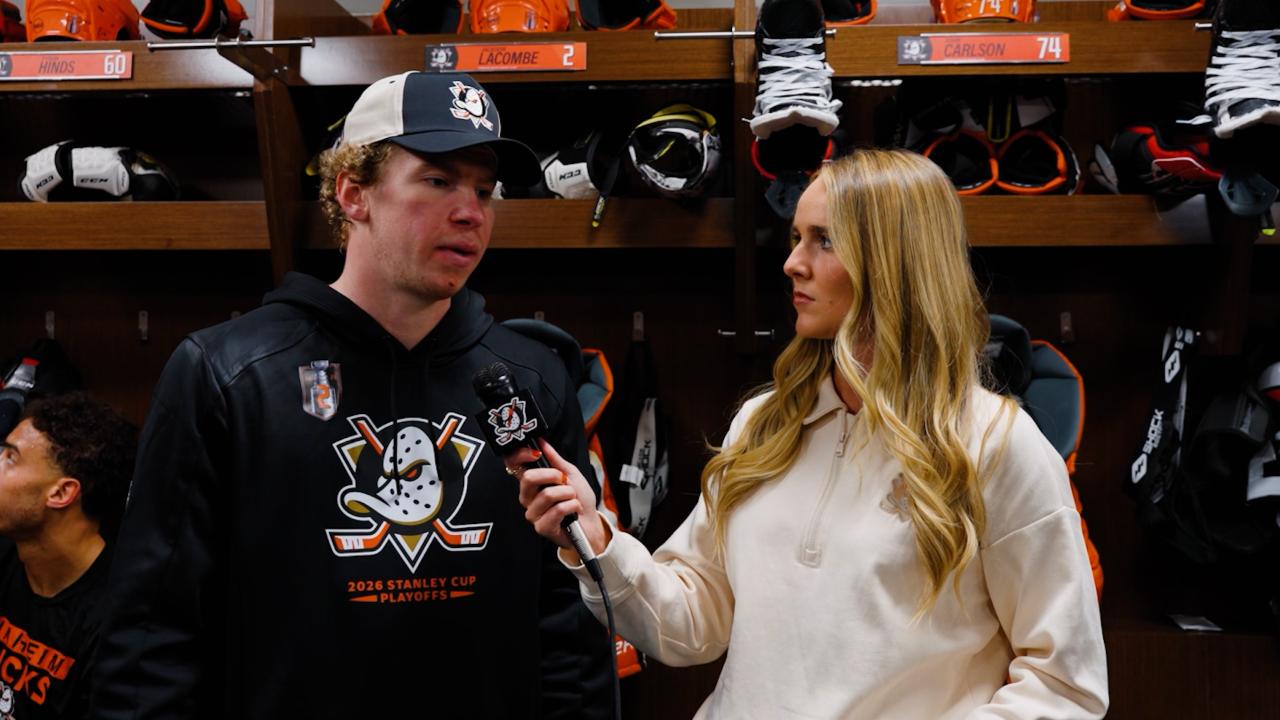 Victory+ - Ducks Morning Skate: Jackson LaCombe