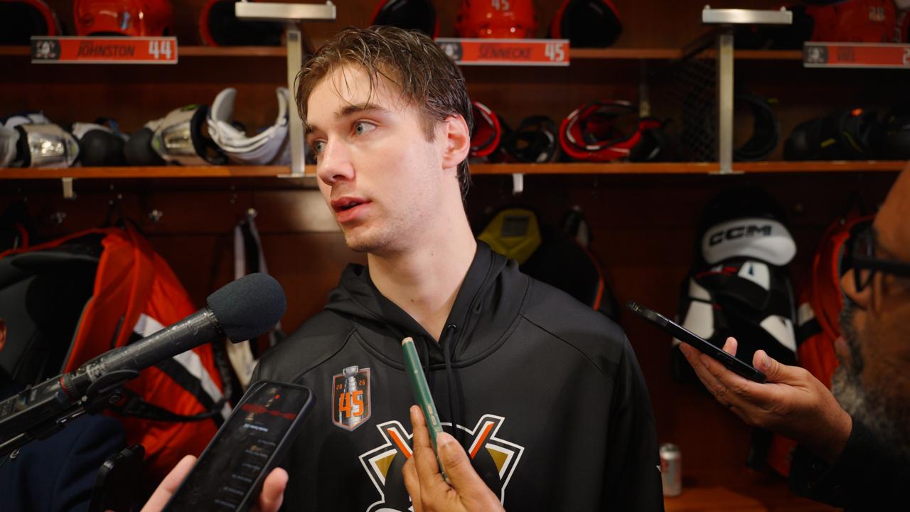 Victory+ - Ducks Postgame: Beckett Sennecke