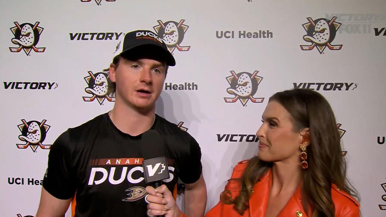 Victory+ - Ducks Post Game: Drew Helleson