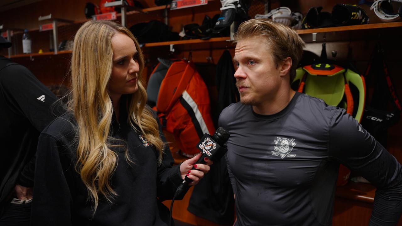Victory+ - Ducks Morning Skate: Mikael Granlund
