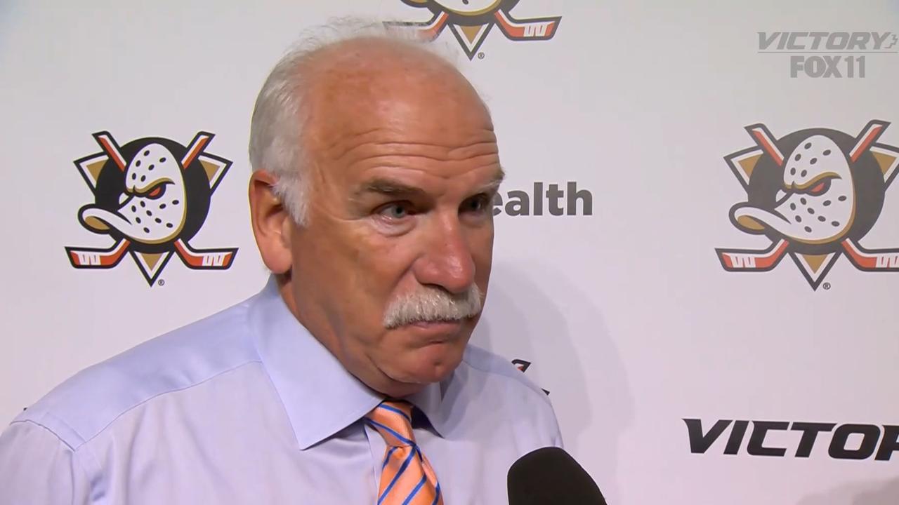 Victory+ - Ducks Post Game: Joel Quenneville