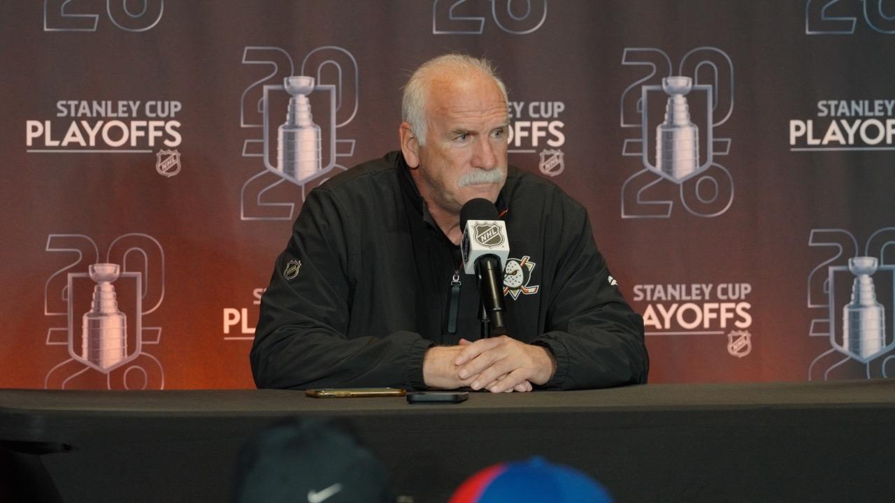 Victory+ - Ducks Morning Skate: Coach Quenneville