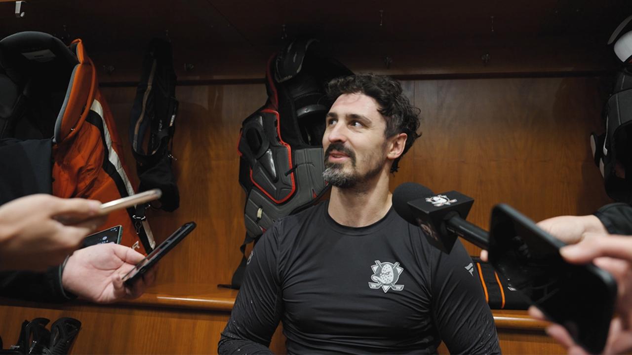 Victory+ - Ducks Morning Skate: Chris Kreider