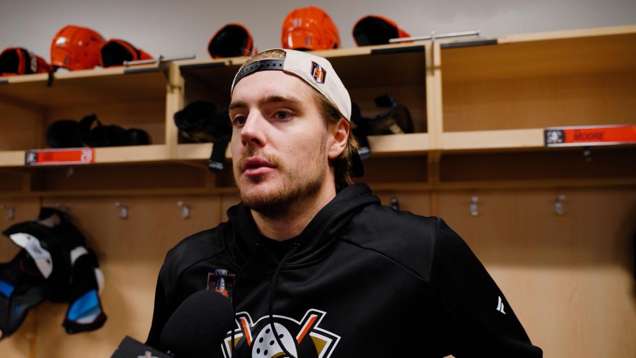 Victory+ - Ducks Morning Skate: Leo Carlsson
