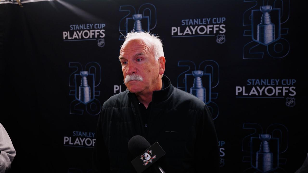 Victory+ - Ducks Morning Skate: Coach Quenneville