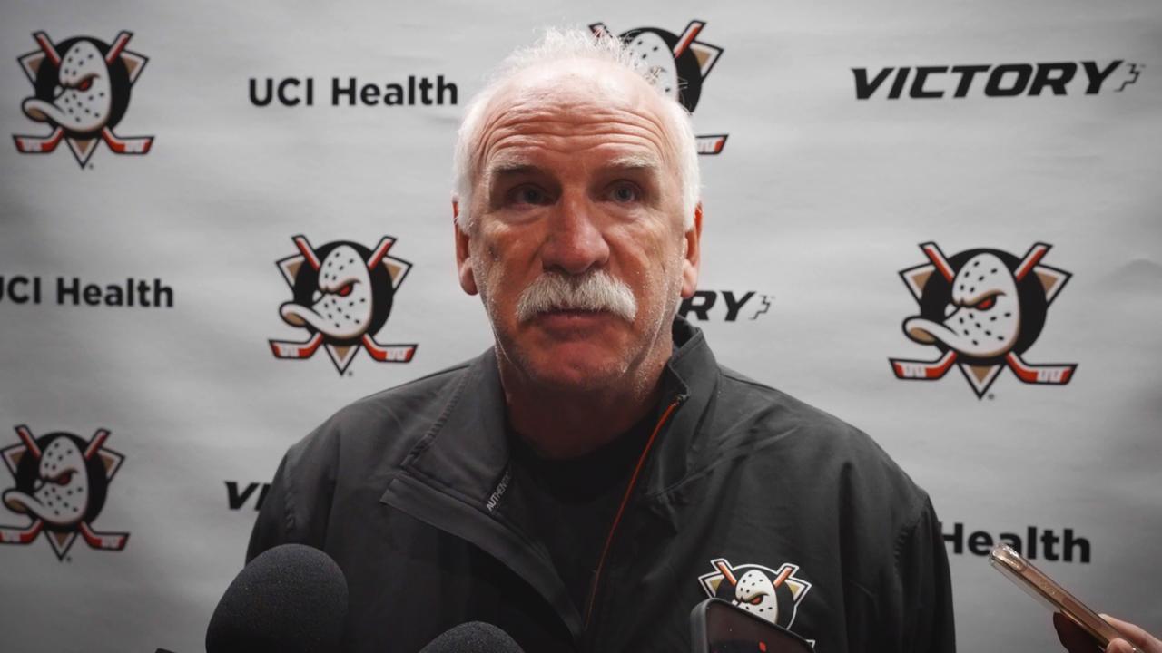 Victory+ - Ducks Morning Skate: Joel Quenneville