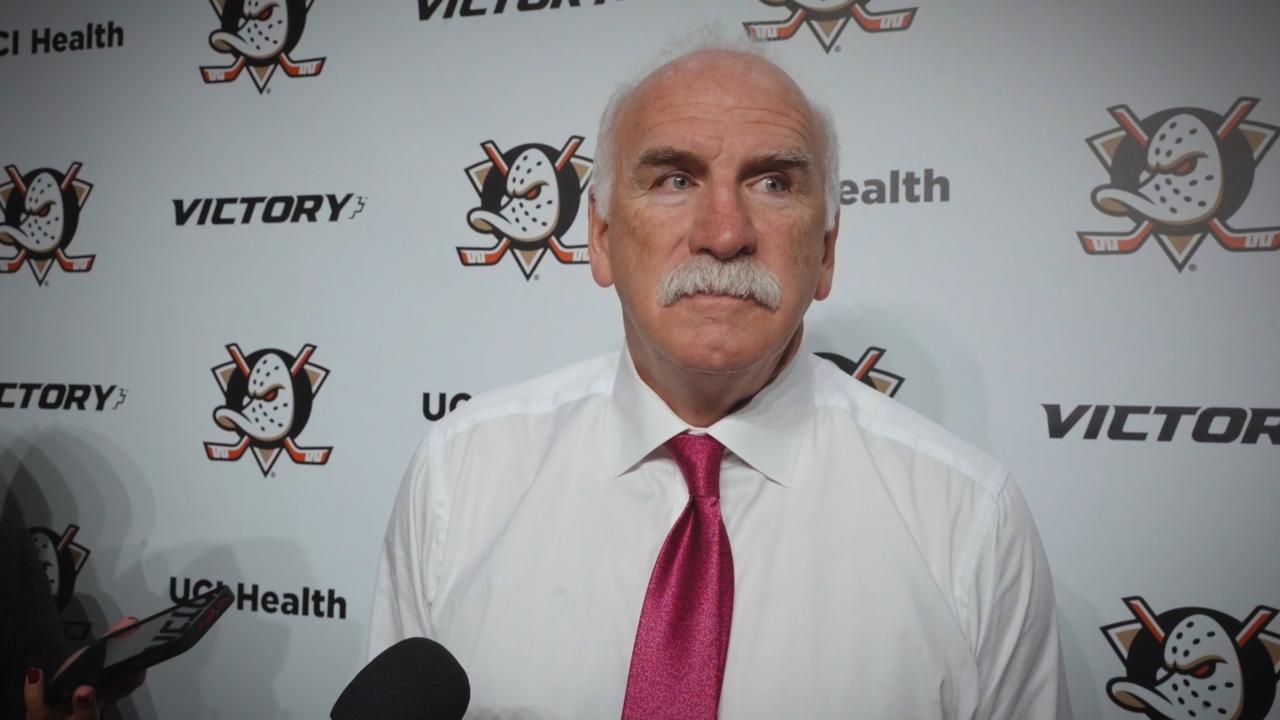 Victory+ - Ducks Post Game: Joel Quenneville
