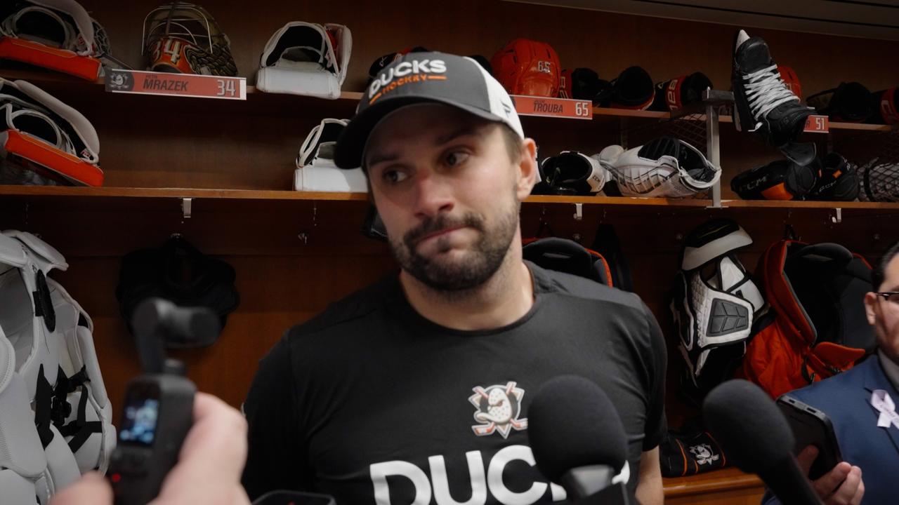 Victory+ - Ducks Post Game: Petr Mrázek