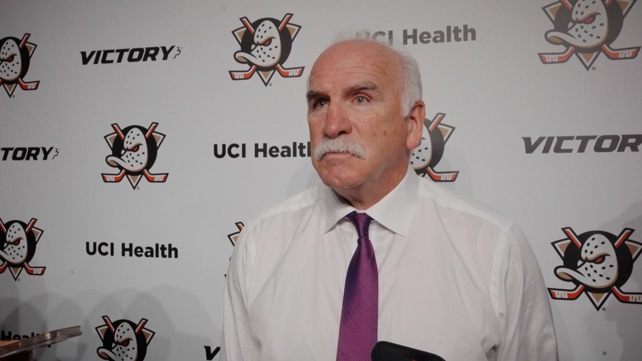 Victory+ - Ducks Post Game: Joel Quenneville