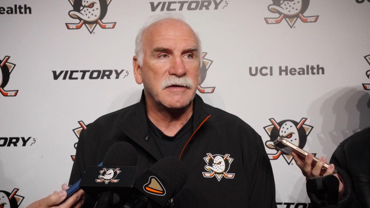 Victory+ - Ducks Morning Skate: Joel Quenneville