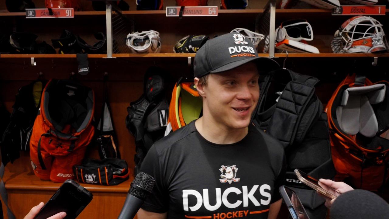 Victory+ - Ducks Post Game: Mikael Granlund