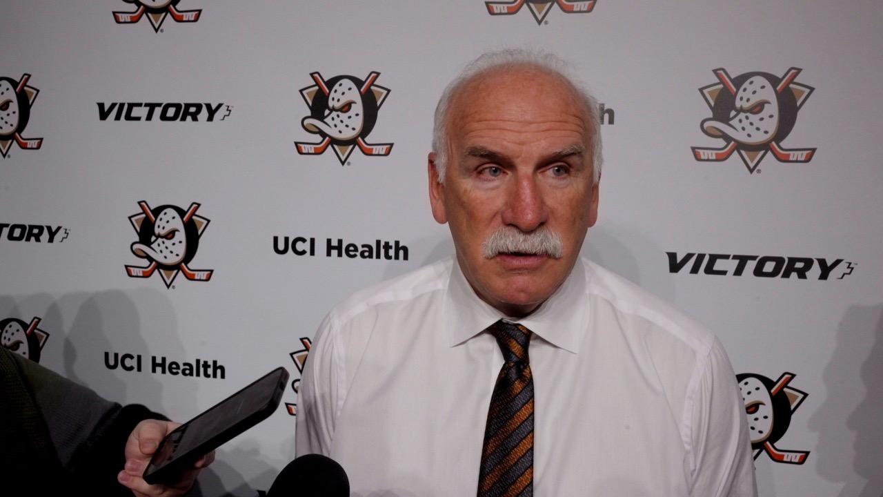Victory+ - Ducks Post Game: Coach Quenneville