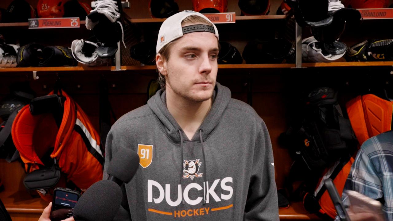 Victory+ - Ducks Post Game: Leo Carlsson