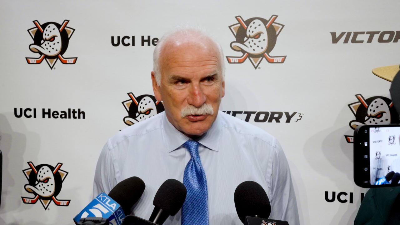 Victory+ - Ducks Post Game: Coach Quenneville