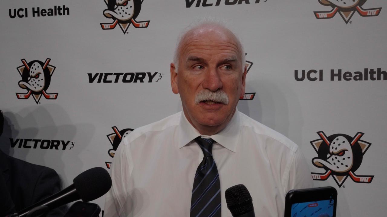 Victory+ - Ducks Post Game: Coach Quenneville