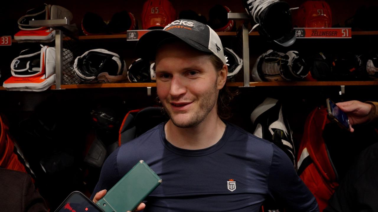 Victory+ - Ducks Post Game: Jacob Trouba