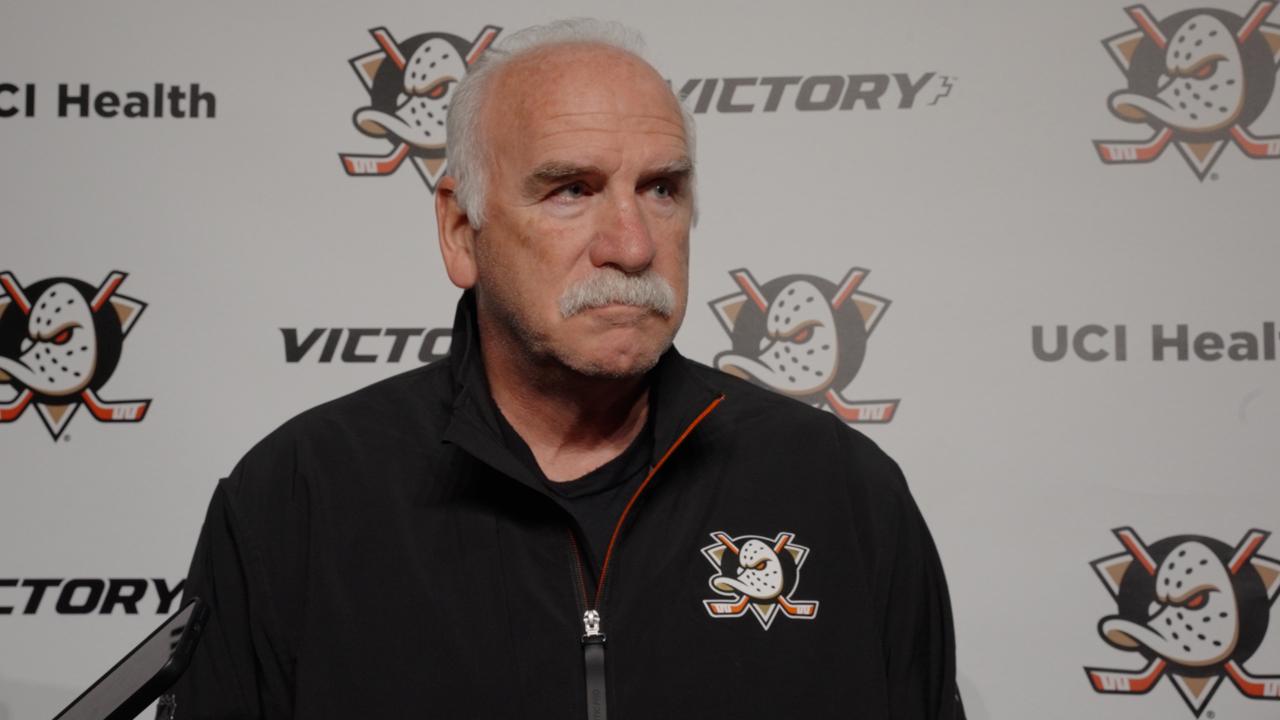 Victory+ - Ducks Morning Skate: Coach Quenneville