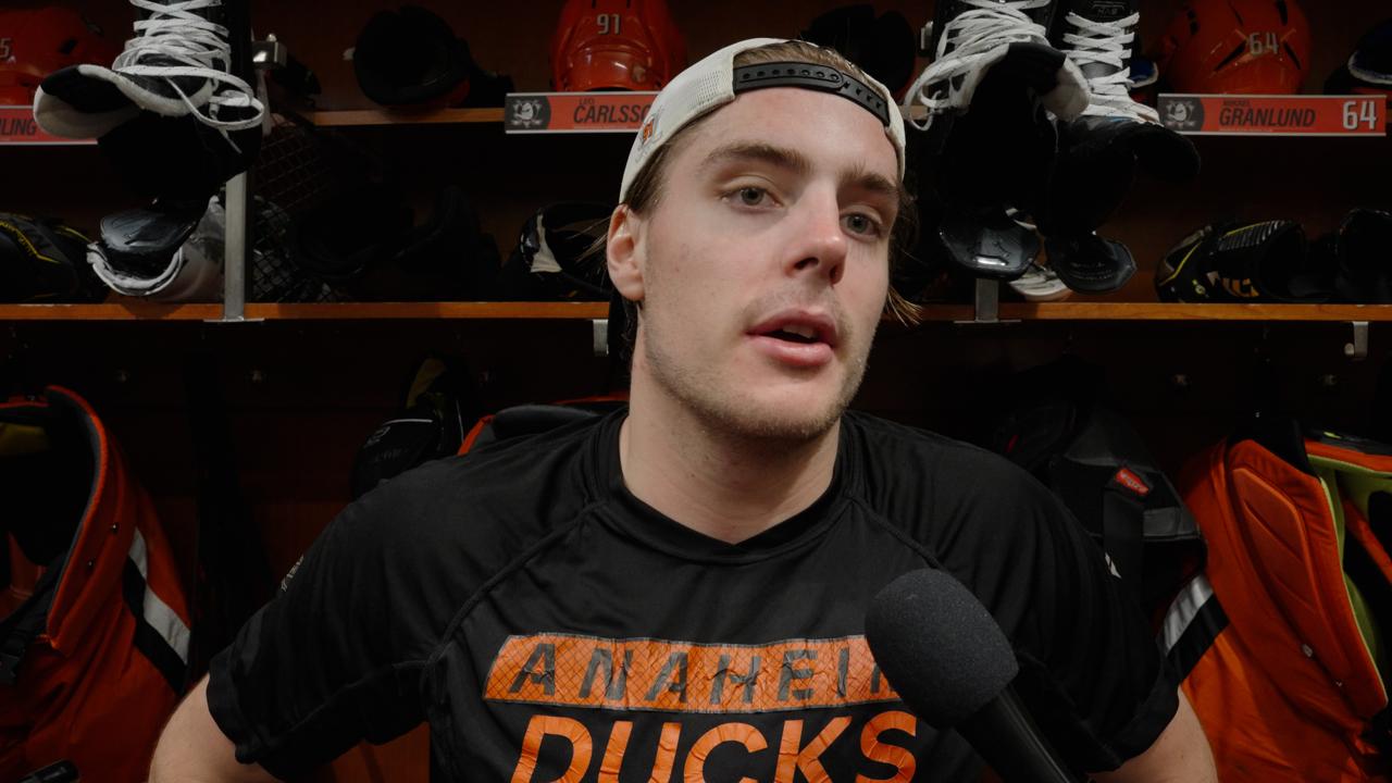 Victory+ - Ducks Post Game: Leo Carlsson