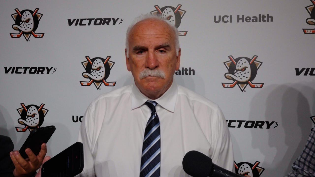 Victory+ - Ducks Post Game: Coach Quenneville