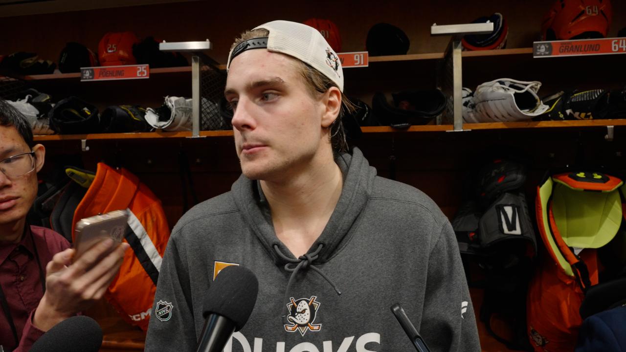 Victory+ - Ducks Post Game: Leo Carlsson