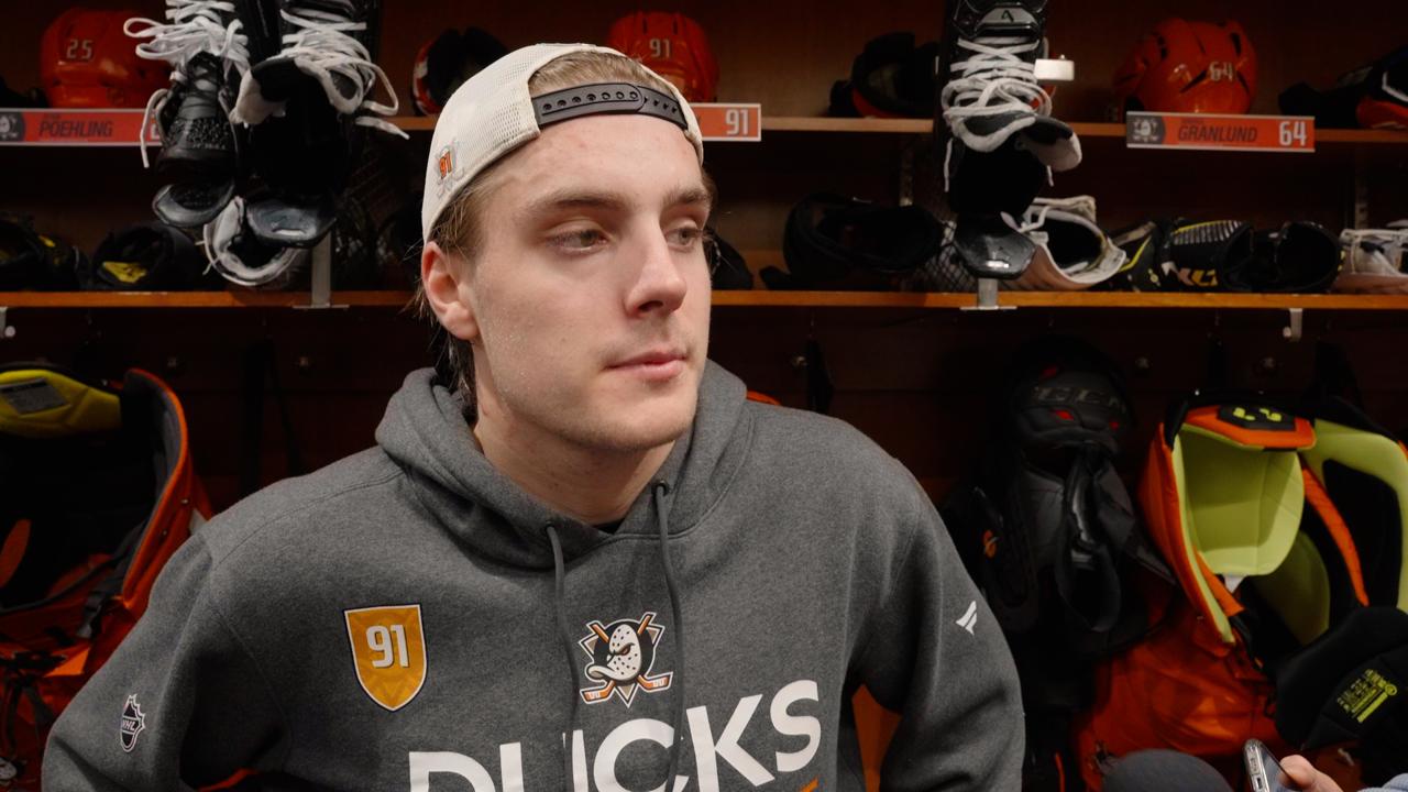 Victory+ - Ducks Post Game: Leo Carlsson
