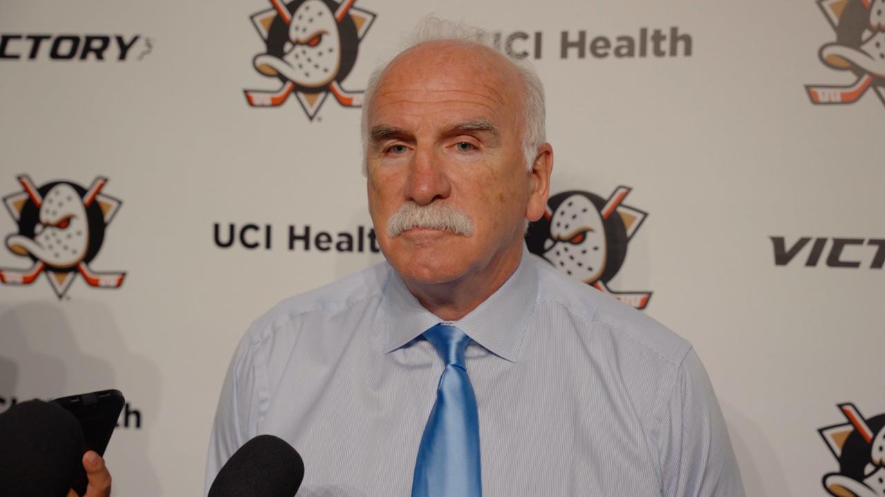 Victory+ - Ducks Post Game: Coach Quenneville
