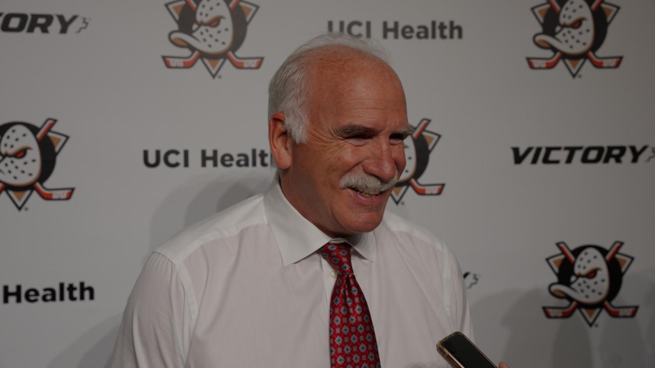 Victory+ - Ducks Post Game: Coach Quenneville