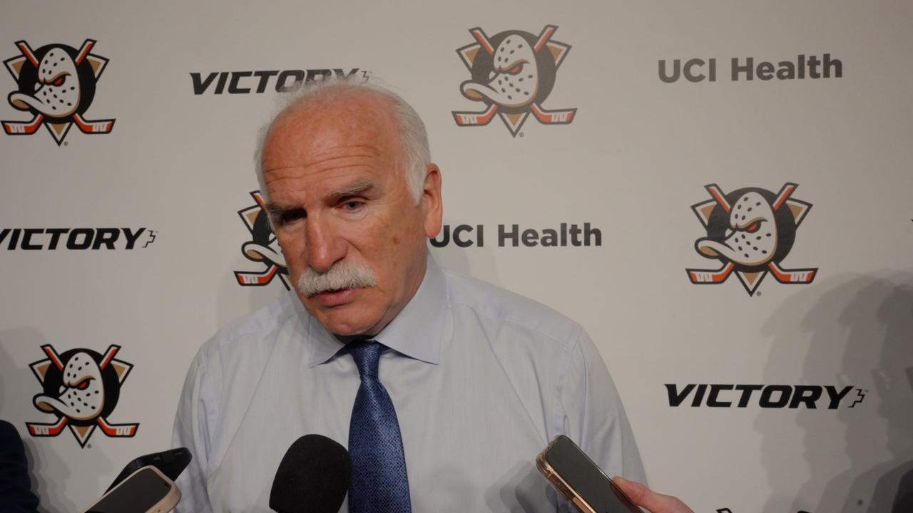 Victory+ - Ducks Post Game: Coach Quenneville