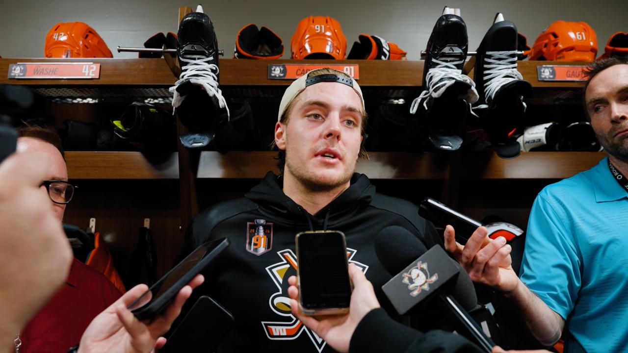 Victory+ - Ducks Post Game: Leo Carlsson