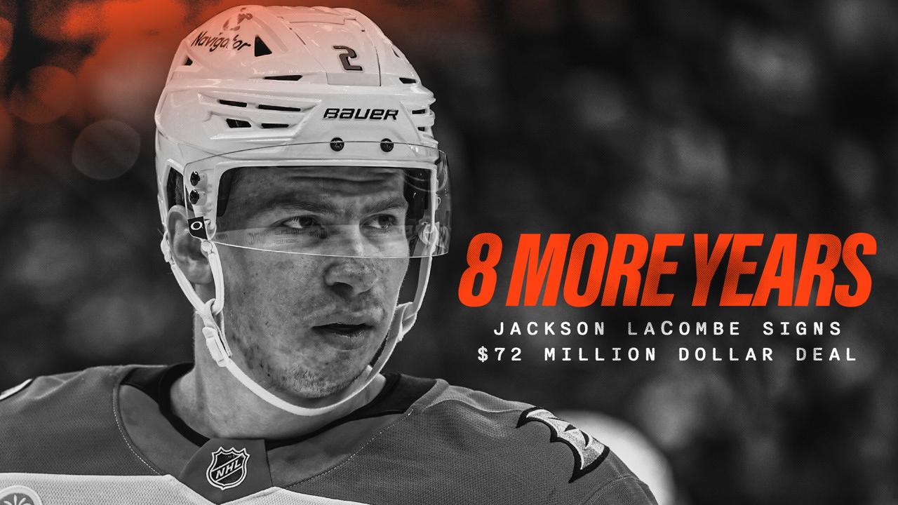 Victory+ - Jackson LaCombe becomes highest-paid player in Ducks history!