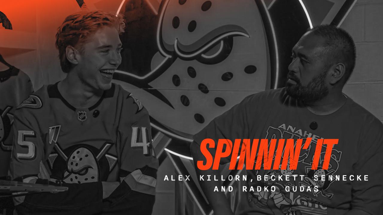 Victory+ - Spinnin' it with Alex Killorn, Beckett Sennecke and Radko Gudas