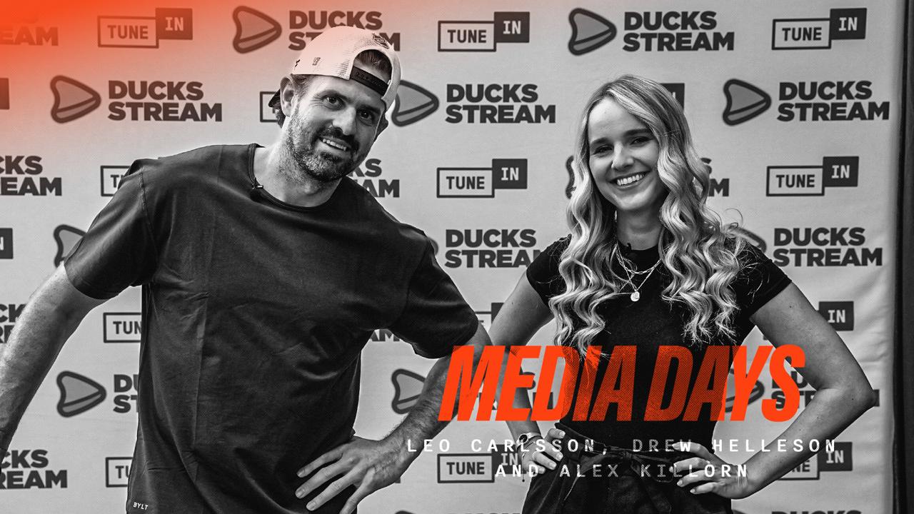 Victory+ - Anaheim Ducks Media Days: Leo Carlsson, Alex Killorn