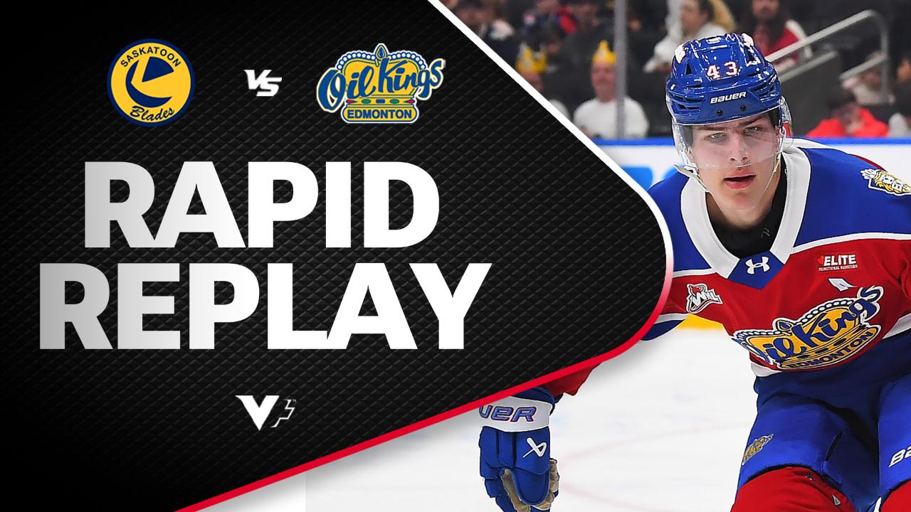 Victory+ - Rapid Replay: Round 1 Game 1 - Saskatoon @ Edmonton 03/27
