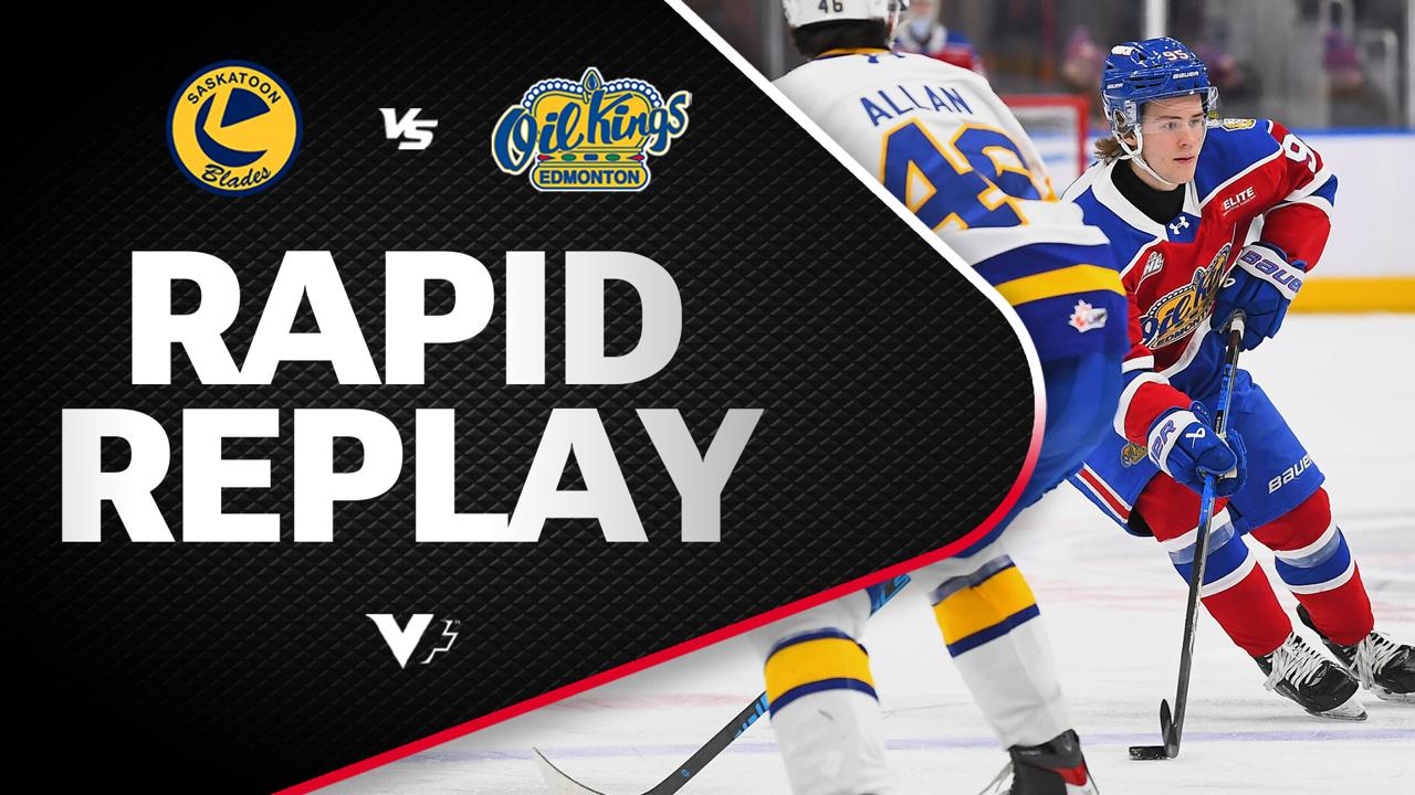 Victory+ - Rapid Replay: Round 1 Game 5 - Saskatoon @ Edmonton 04/03