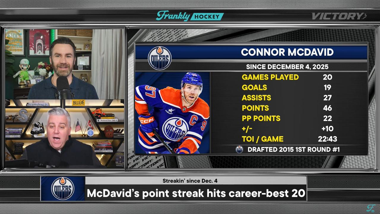 Victory+ - 01/14 Frankly Hockey 