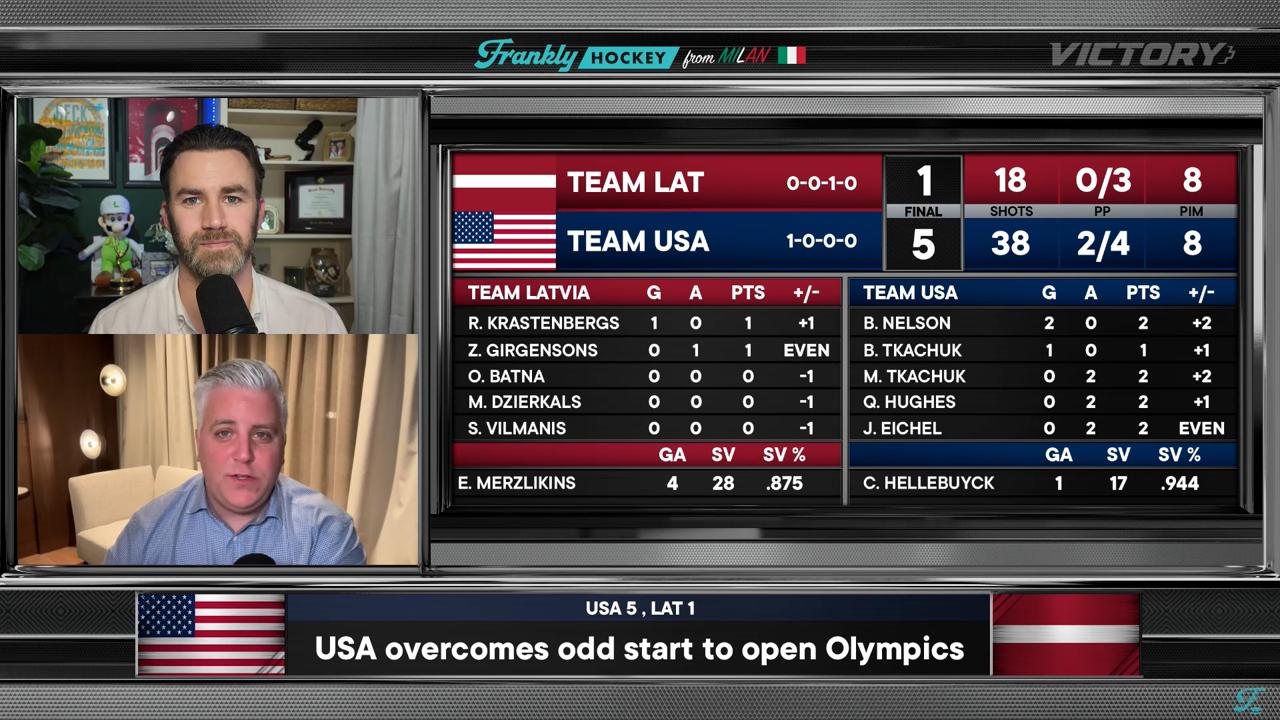 Victory+ - 02/12 Frankly Hockey 