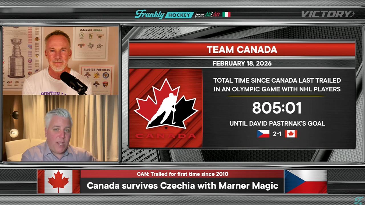 Victory+ - Canada survives Czechia with Marner Magic